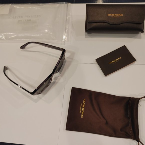 Oliver Peoples Sun Navy Smoke/ Carbon Grey 54mm OV5393SU 1688R5 Men's Sunglasses - Picture 7 of 8